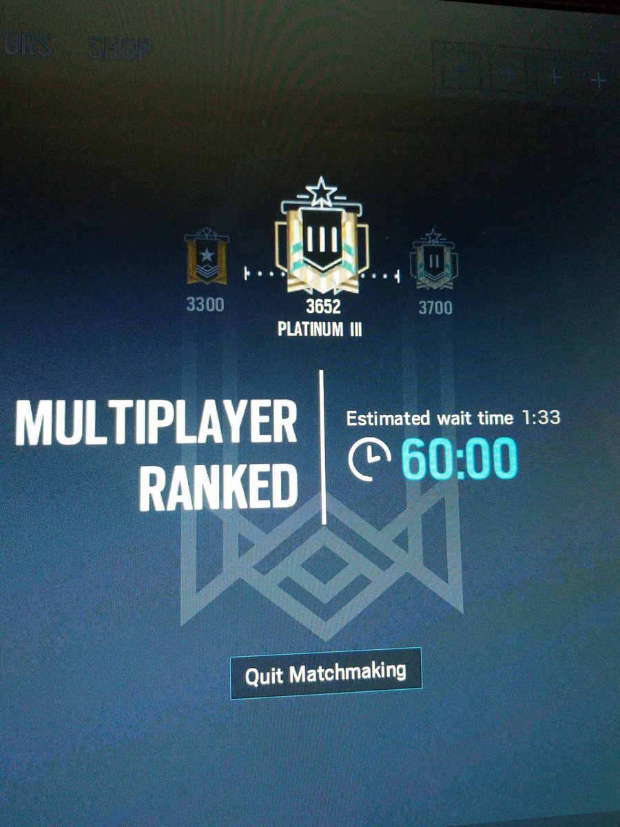 rainbow six siege ranked matchmaking not working what is the correct age to start dating