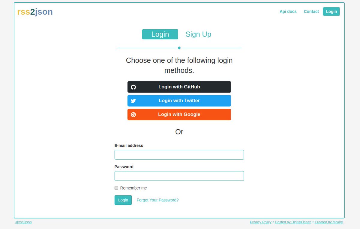 Rss2Json tweet media
