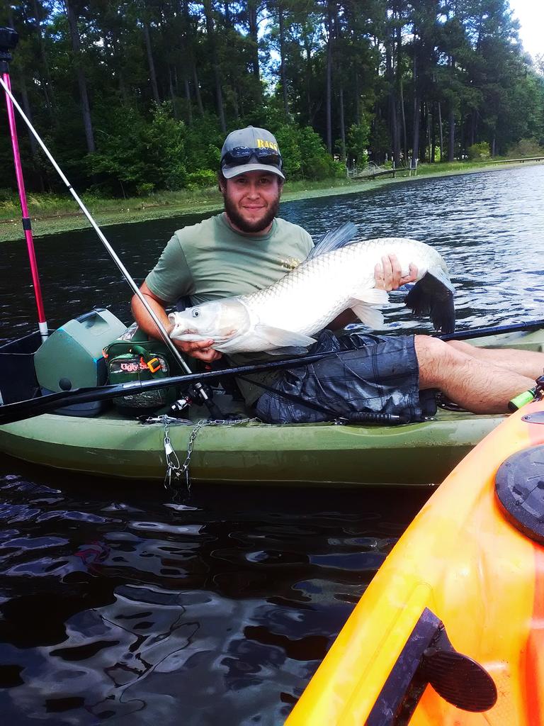 Interesting day,  largest bass this year and first carp this year.. #basscamo #bassfishing #kayakbassfishing #texasfish #carpfishing