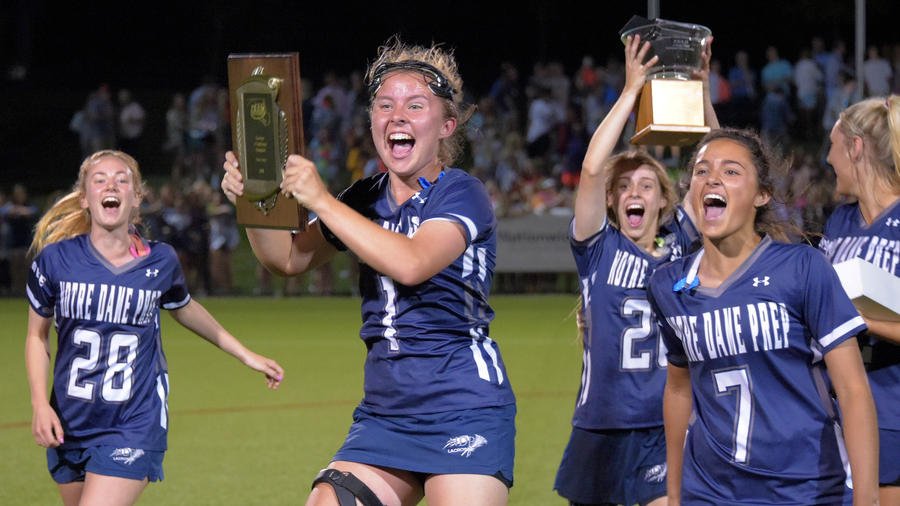 NDP ends McDonogh's winning streak at 198 with a 10-8 victory in the <a href="/IAAMconnected/">IAAM Sports</a> A Conference championship. The Eagles had won nine straight. NDP won for the first time since 2003: bsun.md/2rB40e8