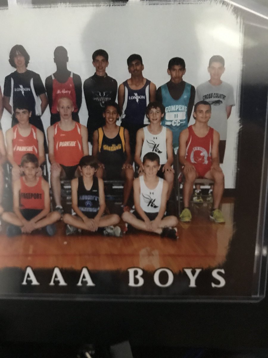 Last time racing <a href="/MattRichtman/">Matthew Richtman</a> in high school tonight what a ride it’s been. Glad to have so my great races with these guys. The picture on the left is Matt and I from the XC state meet in 8th grade. #NIBXII