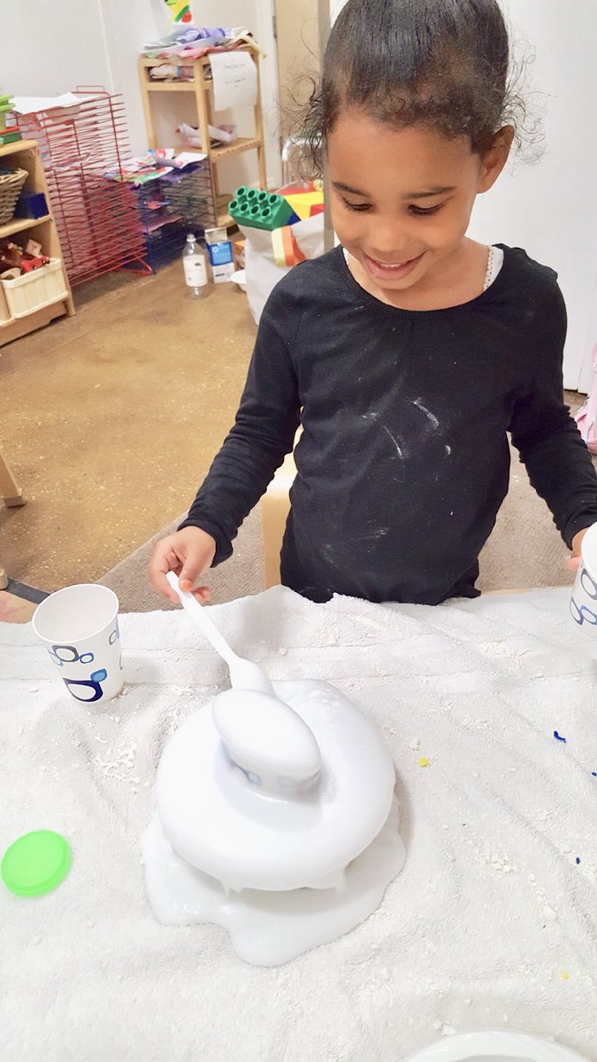 stemkidsnyc's tweet image. Our STEM PreK Scientists made volcanos and oobleck today! #stemkidsnyc #stemprek