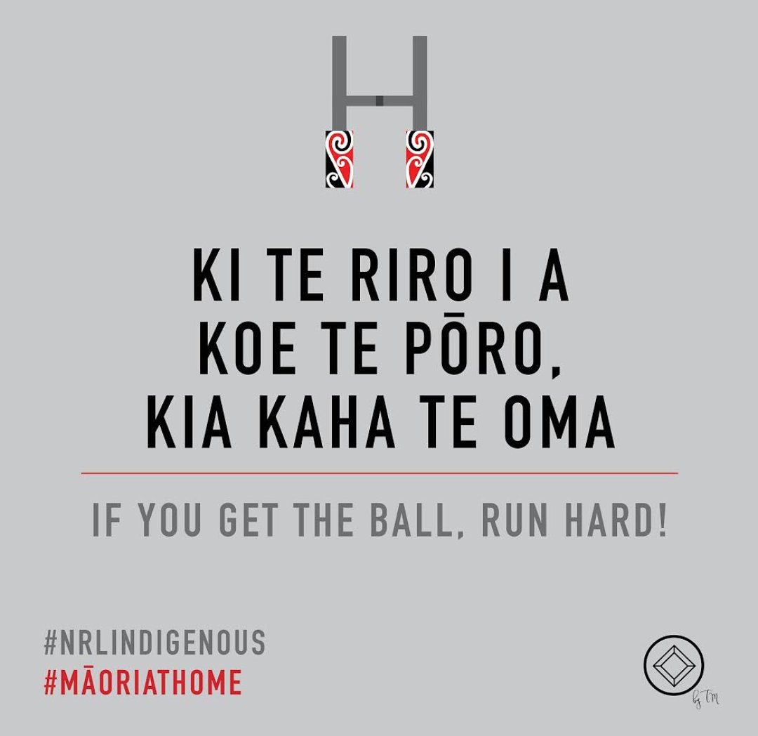 formerlydaniels's tweet photo. It's the #NRLIndigenous round so here's some handy Māori phrases our super Māmā friends from #TaongaByTM made from our book #MāoriAtHome https://t.co/CtoX91Ed8f