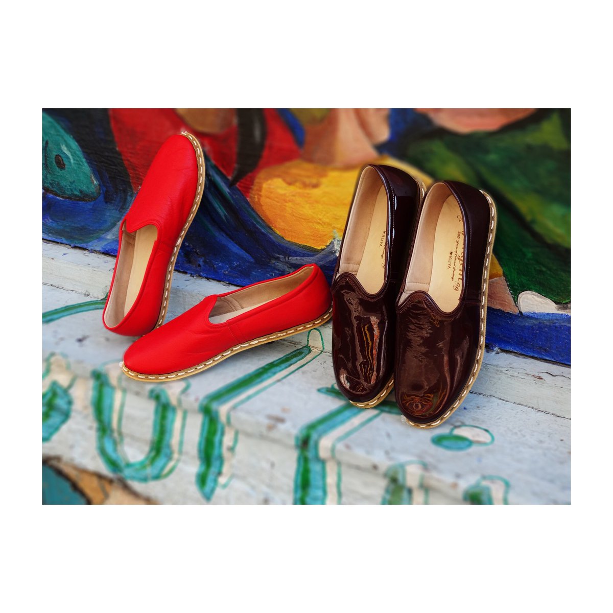 yemyemus's tweet photo. Cherry Leather and Maroon patent is available check our Kickstarter page link in bio! #ruyacompany #yemyem #handmade #leather #shoes #sanfrancisco #california #kickstarter https://t.co/NEXpRiYh7f