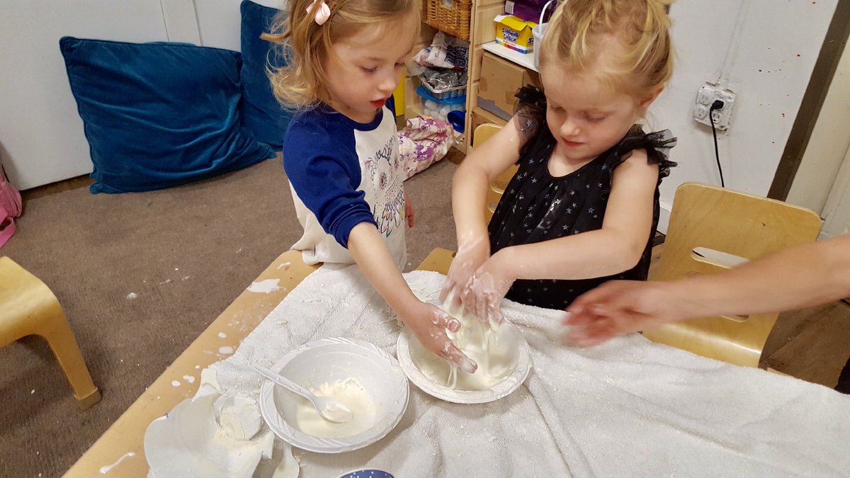 experentiadocet's tweet image. My STEM PreK Scientists made volcanos and oobleck today! #stemkidsnyc #stemprek