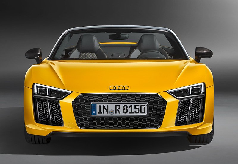 theautoweb's tweet photo. A screaming V-10 making 540 horsepower, a top speed of 198 mph, and convertible top make the Audi R8 Spyder just about a perfect sports car. #Audi #R8 #Spyder #fastcars #coolcars #cars https://t.co/UQPEkAc4bN