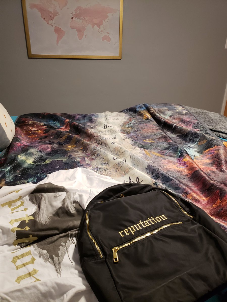 j3ssieg1's tweet photo. The rest of my #taylorswift merchandise came in and I couldn't be any happier. I lost track of all the merch that I have bought so far. Haha.. I just like all of them and I want all of them. I keep doing something bad but it feels so good. ❤ @taylorswift13 @taylornation13 https://t.co/WNODuxhrjS