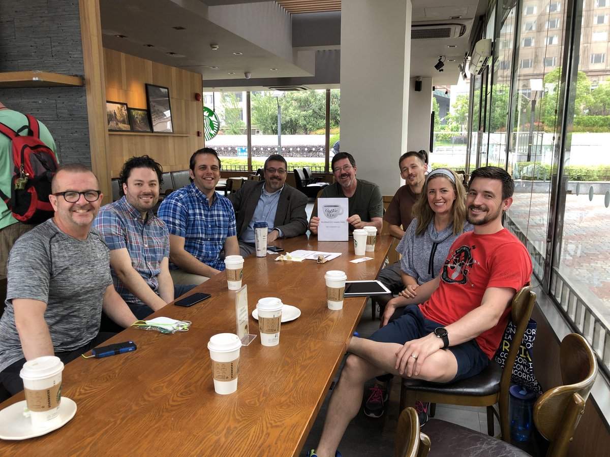 kngodbout's tweet photo. Another productive #coffeeEDU always meaningful and comical discussions with these guys. @iteachoverseas @dmerker1 @christocarter @keithgodbout85 @daveyneill @dgrice thx for getting us together! @rushtonh even showed up. #reflectiveeducators #GrowthMindset https://t.co/Tx0zAzqU2I