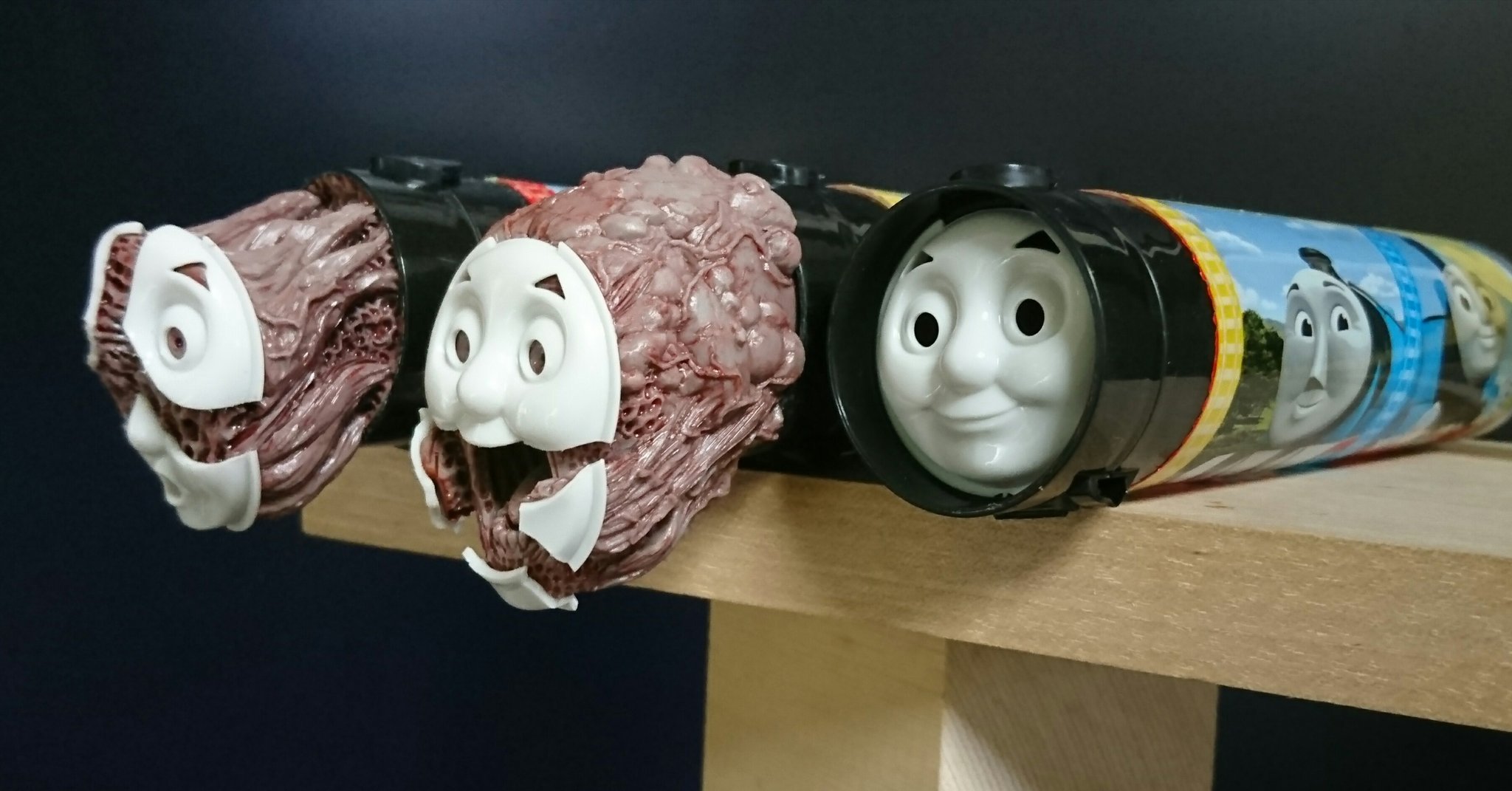 フィギュア造形師がトーマスラムネを本気で魔改造した結果 えのげ フィギュア造形師がトーマスラムネを本気で魔改造した結果 えのげ