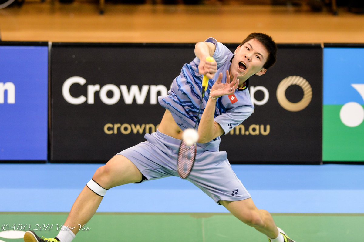 CROWN GROUP Australian Open 2018
MS - Quarter final
23 21 🇭🇰Cheuk Yiu LEE🏅
21 13 🇮🇳B. SAI PRANEETH

#Badminton  #AO300 #Australia300  #Sydney  #Australia  #Sydneyolympicpark  #BWF  #HongKong