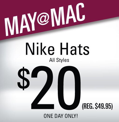 maccampusstore's tweet photo. We are welcoming the #McMaster2022 class to campus tomorrow for #MayatMac! From sweet deals to amazing giveaways - we got it all tomorrow! Stay tuned 👀 https://t.co/Obx762BTp0