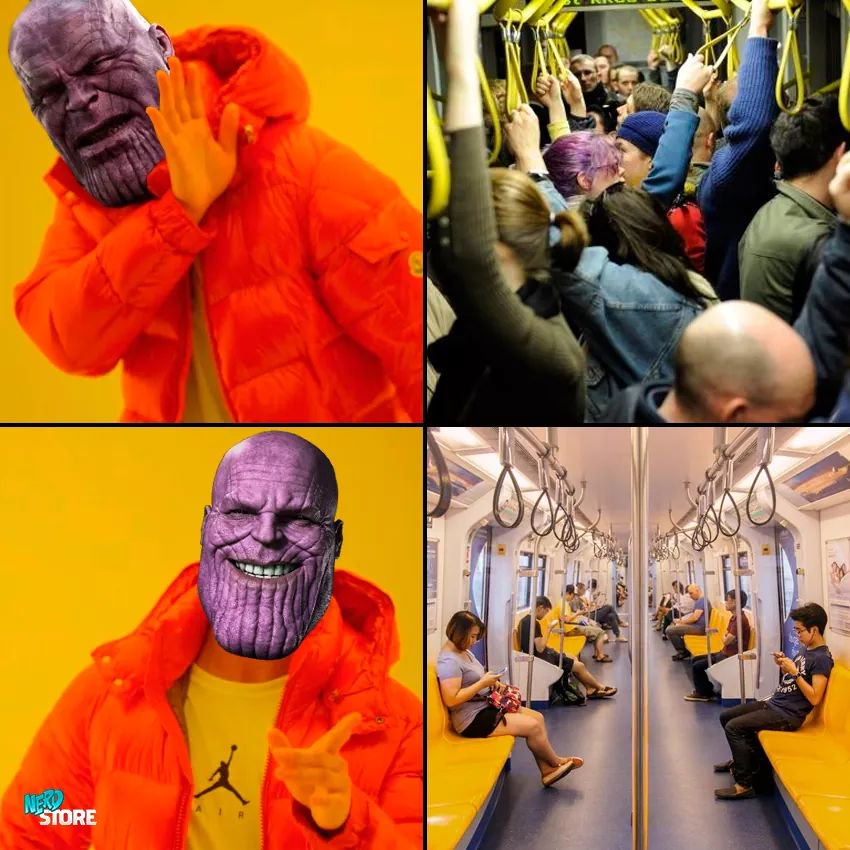 IniciativaV's tweet photo. #Thanos entiende como queremos viajar... 😂 https://t.co/xkXlQiH83X