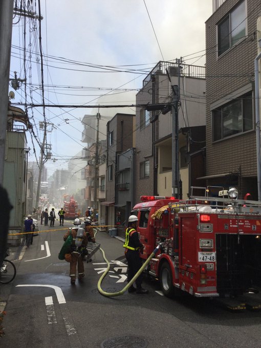 火事 大阪府大阪市中央区谷町六丁目付近で火災発生 煙がすごい まとめダネ