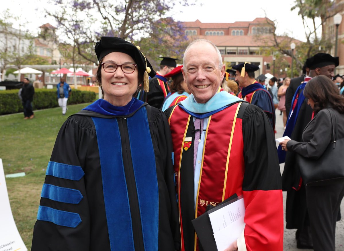 Thank you to <a href="/USCRossier/">USC Rossier</a> Master's Commencement speaker, <a href="/ACEducation/">ACE</a>'s Ted Mitchell, for helping us launch the careers of more than 300 educational leaders. His message: “You are now the light!”