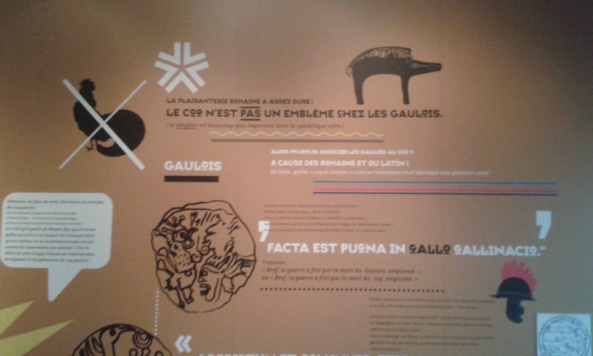 #Bourgogne #Culture Depuis ce week end, l'#ExpoCoq 🐓 est ouverte au public 7/7 jusqu'au 30 novembre 2018 ! Il ne vous reste plus qu'à venir découvrir le coq qui est vous 😉Avec l'équipe du <a href="/MuseoParcAlesia/">MuséoParc Alésia</a> nous serons très heureux de vous accueillir à cette occasion 🙂