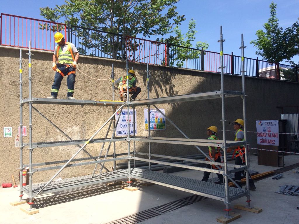 Odamız Meybem A.Ş. İşbirliğinde Cuma- Cumartesi- Pazar Günü  Mesleki Yeterlilik Belgelendirmesi Kapsamında Çelik Kaynakçısı, Ahşap Kalıpçı, İskele Kurulum Elemanı, Betonerme Demircisi, İnşaat Boyacısı, Duvarcı, Sıvacı ve Metal Sac İşlemeci Sınavlarını Gerçekleştirdi.
<a href="/TOBBMeybem/">TOBB MEYBEM</a>