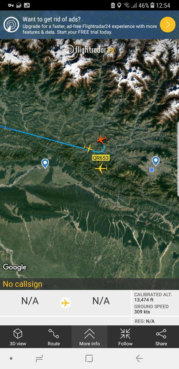 Anyone know which flight this is ? @flightradar24 #aviation #nepalaviation