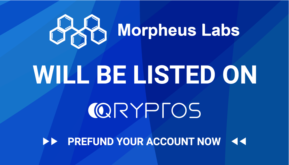 Liquid_Global's tweet photo. MITx will be listed in https://t.co/3V5dN06odA!

Morpheus Labs's Blockchain-Platform-as-a-Service (BPaaS) empowers rapid prototyping and fast deployment of Decentralized Application (DApp) in a cost effective manner. 
👉 https://t.co/kmwsGPhRN4

Prefund your account NOW! https://t.co/09dOjRVvuj