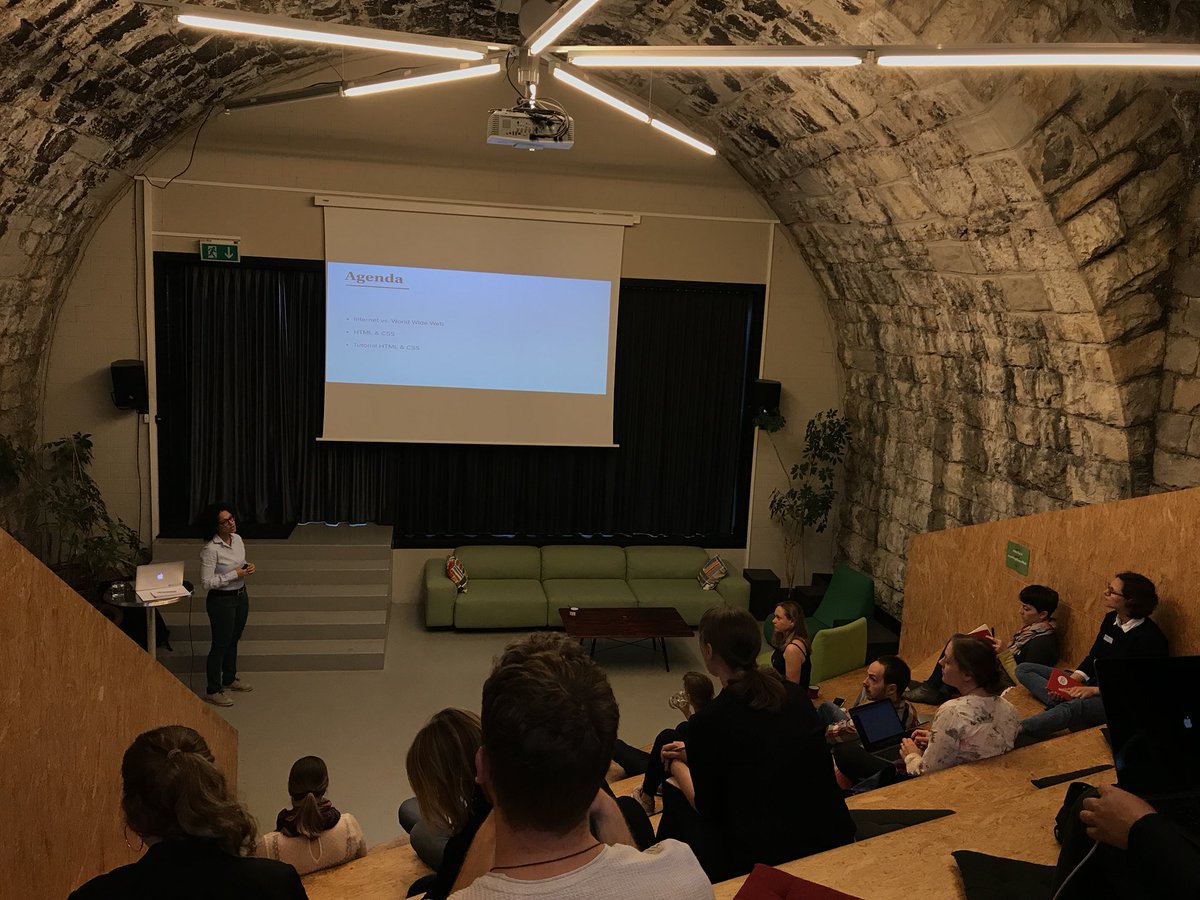 master21academy's tweet photo. #codeweek just started @impacthubzurich ! 18 participants, 5+ coaches and 1 week to #speaktech and #learntocode. Today: frontend with @ChanelGreco https://t.co/Yvjm5tGAMG