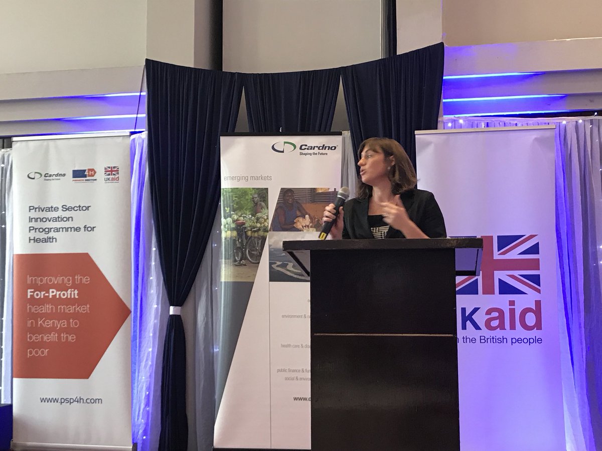 PSP4H's tweet photo. @UKinKenya representative #Tessa making remarks @PSP4H close out event - innovative support to improve value for health care for the poor https://t.co/JfFdGOp6yt