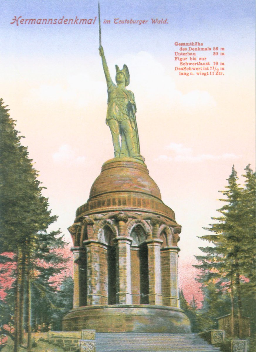 LippLandMus's tweet photo. Gestern der Hermannslauf. Glückwunsch an Gewinner & alle die ins Ziel kamen. Warum steht das Denkmal eigentlich hier? Warum heisst es nicht Arminiusdenkmal?
Antworten gibt es am Donnerstag, 3.Mai, 19.30 Uhr. Museumsdirektor Dr. Zelle über #Römer, #Germanen & #Cherusker. https://t.co/N1vryWQgtW
