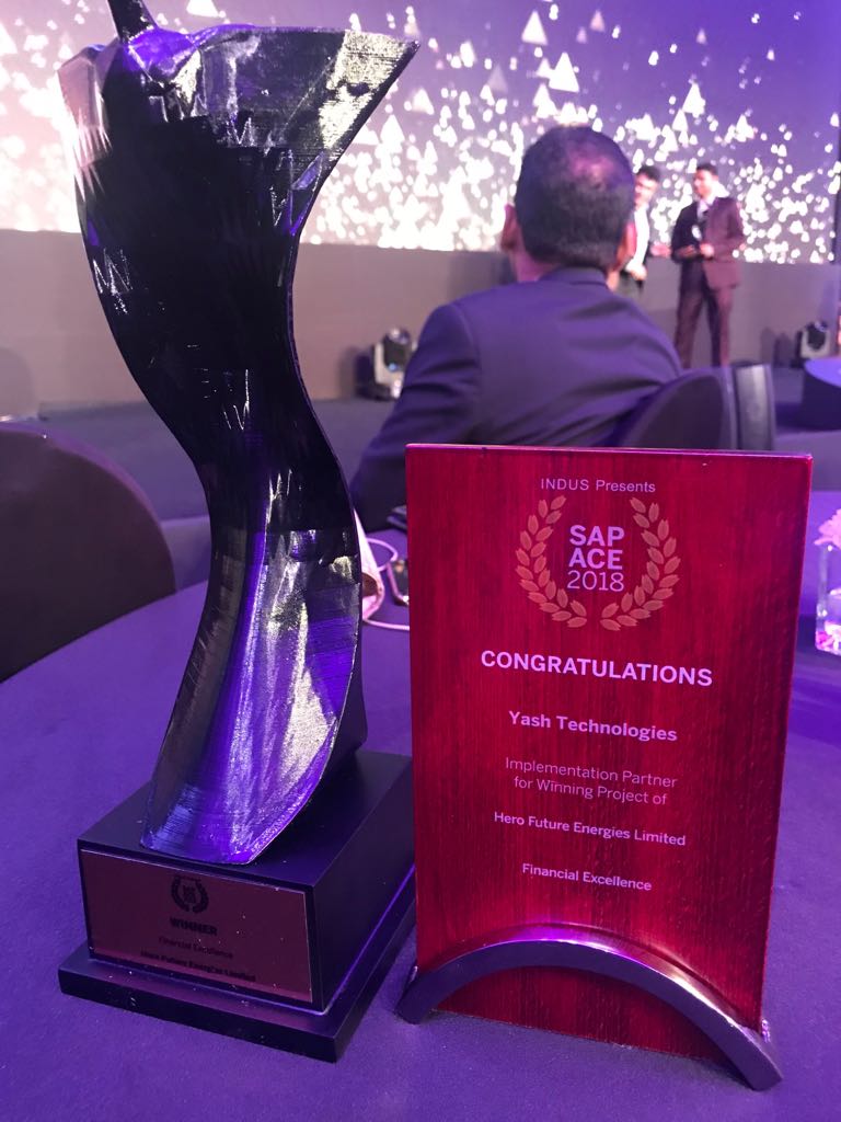 YASH_Tech's tweet photo. Congratulations @HeroFuture_HFE on receiving the award for Financial Excellence at SAP ACE awards. We are privileged to be the “Partner of Choice” in your transformation journey.
#SAPAceAwards #Digitaltransformation #SAP #S4HANA @SAPIndia https://t.co/4uq6FSze8w