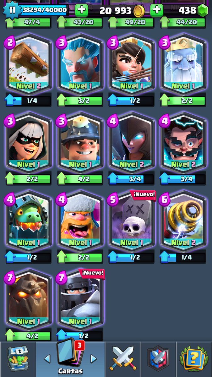 Nombres De Cartas De Clash Royale