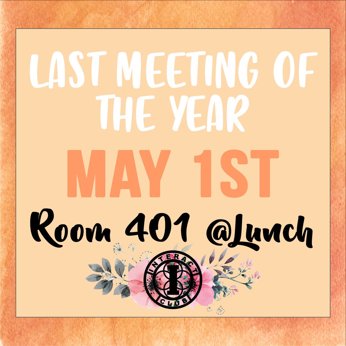 MPHSInteract's tweet photo. We will be having our last meeting of the year this Tuesday in room 401 at lunch! Let’s end the year on a good note! :) https://t.co/4SPltgWItg