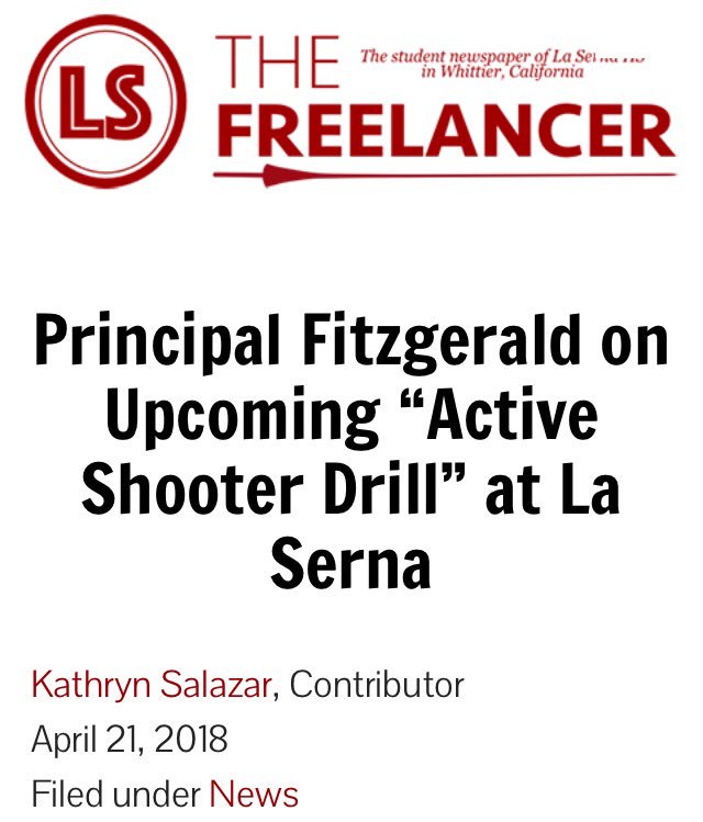 LSHSFreelancer's tweet image. Check out some of the new features, news, reviews, and more of the 2018-2019 Freelancer staff at lasernafreelancer.com !