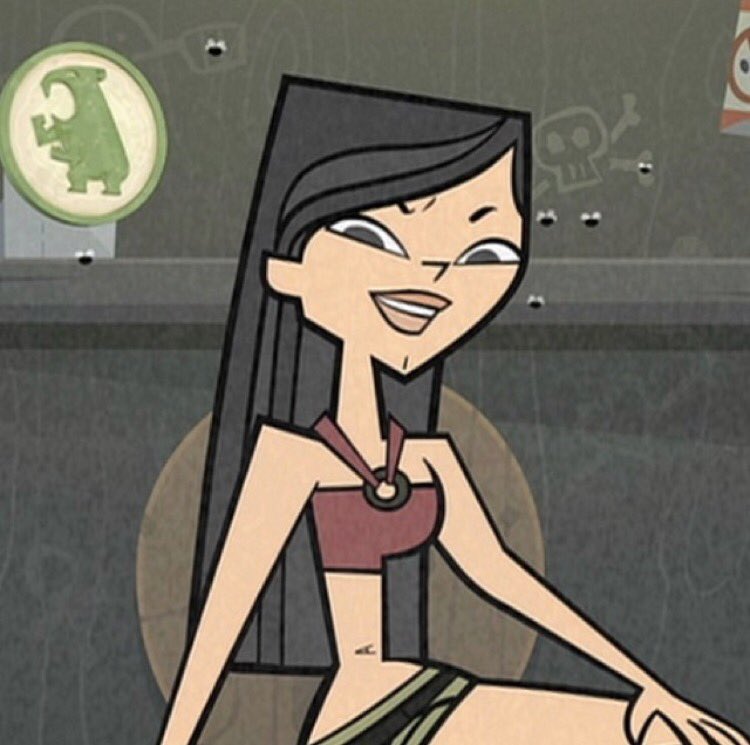 "I can't believe I'm back to this island with the same losers from before... And now there’s a bunch of loser wannabe’s here too. Great, this should be fun.”

Insert a sarcastic simper.