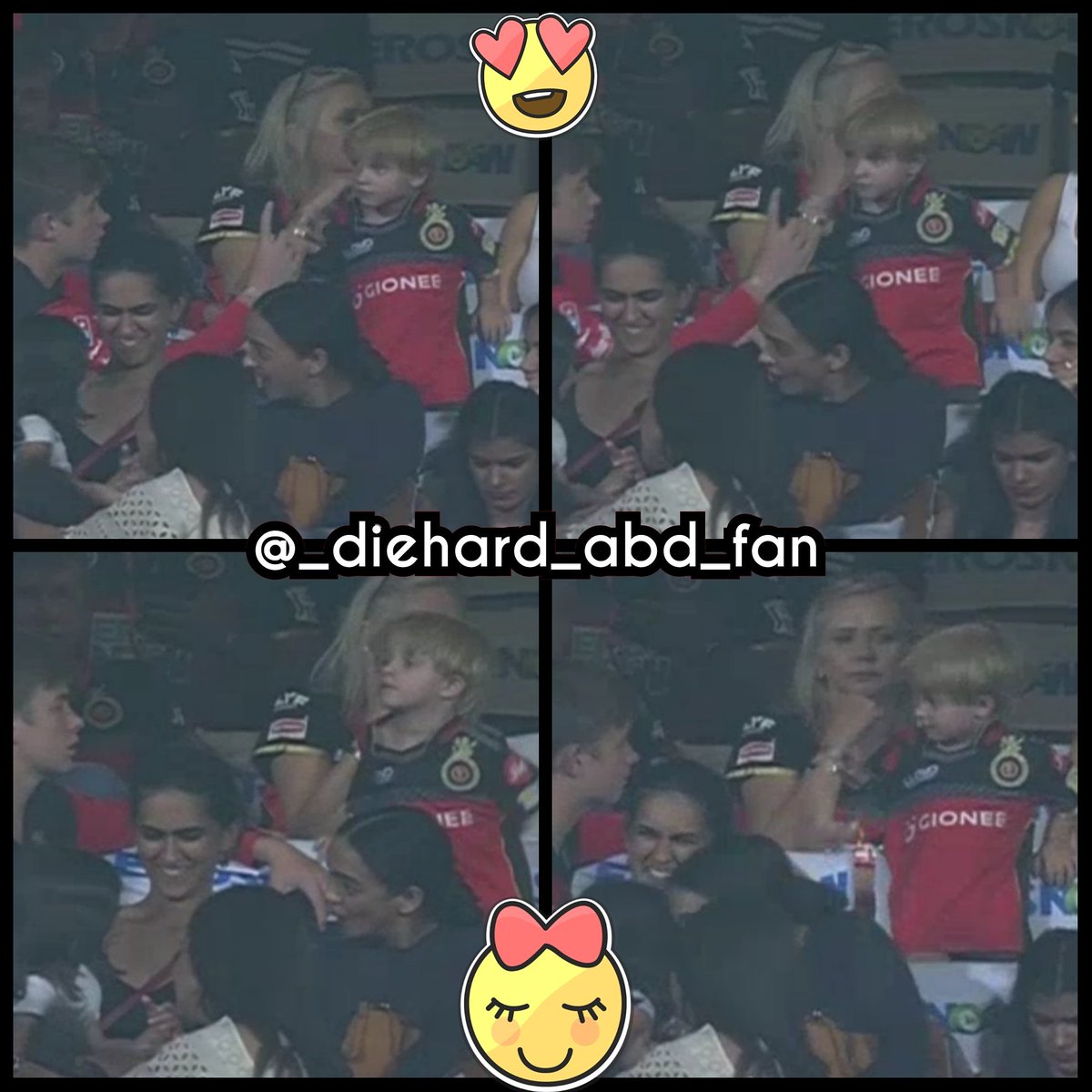 Aditiab17's tweet photo. No matter what
Little AB is always there to support his team!💕❣️
#RCB #plabold https://t.co/wqMswGN5iK