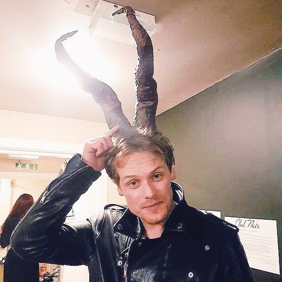 Maleficent is scottish.
happy birthday sam heughan, a lot of whiskey in your life. 