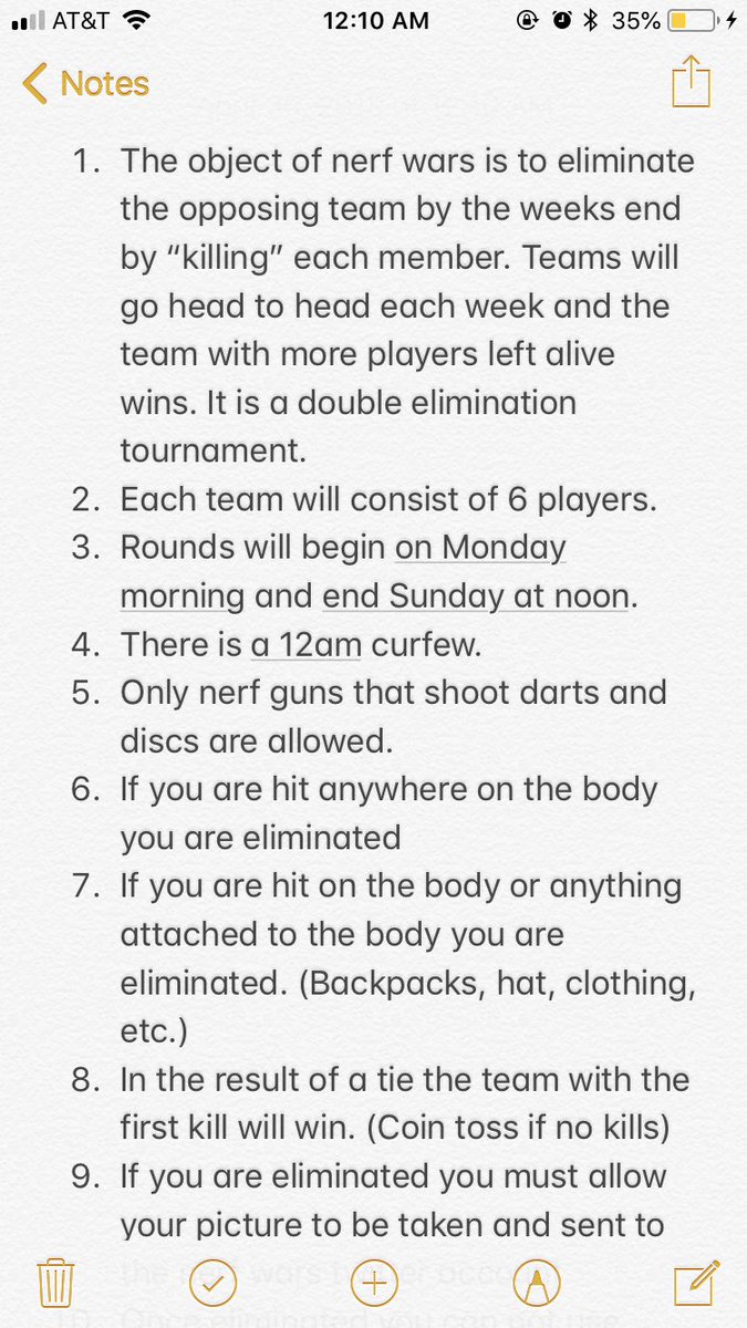 kmhsnerfwar's tweet photo. Nerf war will begin the morning of May 28th in order to avoid conflicts with school. You must DM your team name &amp; the names of all the players on your team by May 20th so a bracket can be made. https://t.co/qAOxVcFtR6