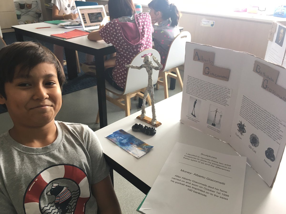 garrettispp's tweet photo. Grade 5 trying not to rely on technology to share their learning. @ISPPCambodia #isppassessment @LouWaldron @MichelleJteach https://t.co/xSNab8K293