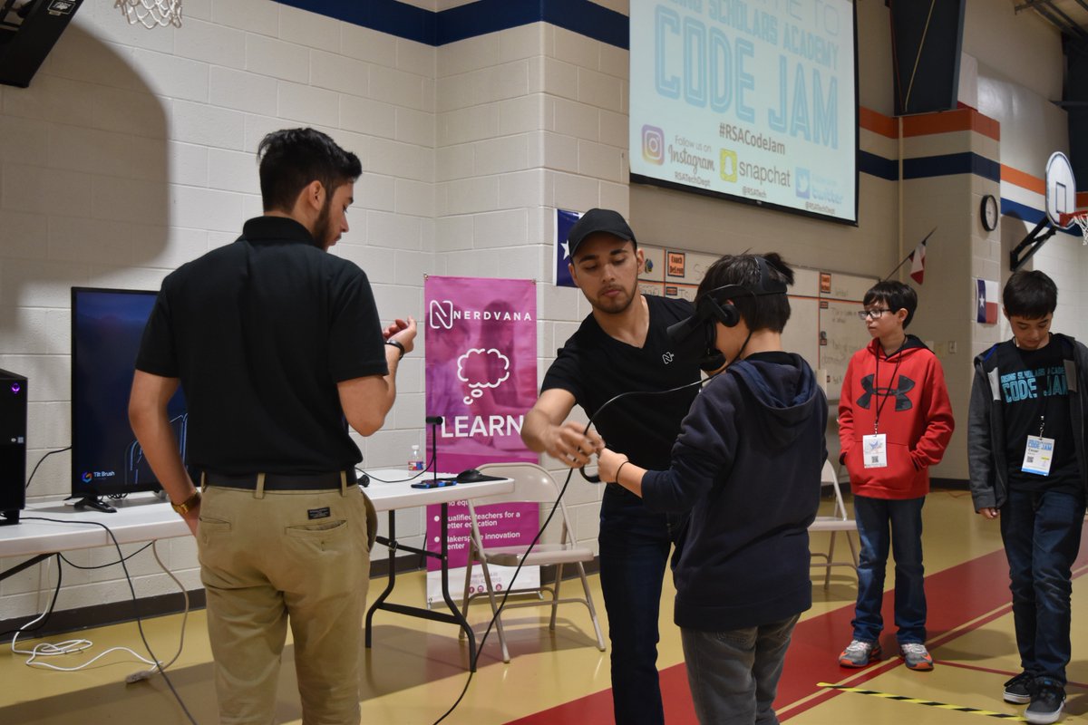 Rivera_TechEd's tweet photo. Our first RSA Code Jam was a huge success! Students from around the RGV participated and learned how computer science can be used in different ways. Thank you to @Nerdvana_io, @coding4TX, @RGVSA , and Office Depot in Harlingen for your contributions! #codejam #rsacodejam https://t.co/jqJiAkjEWF