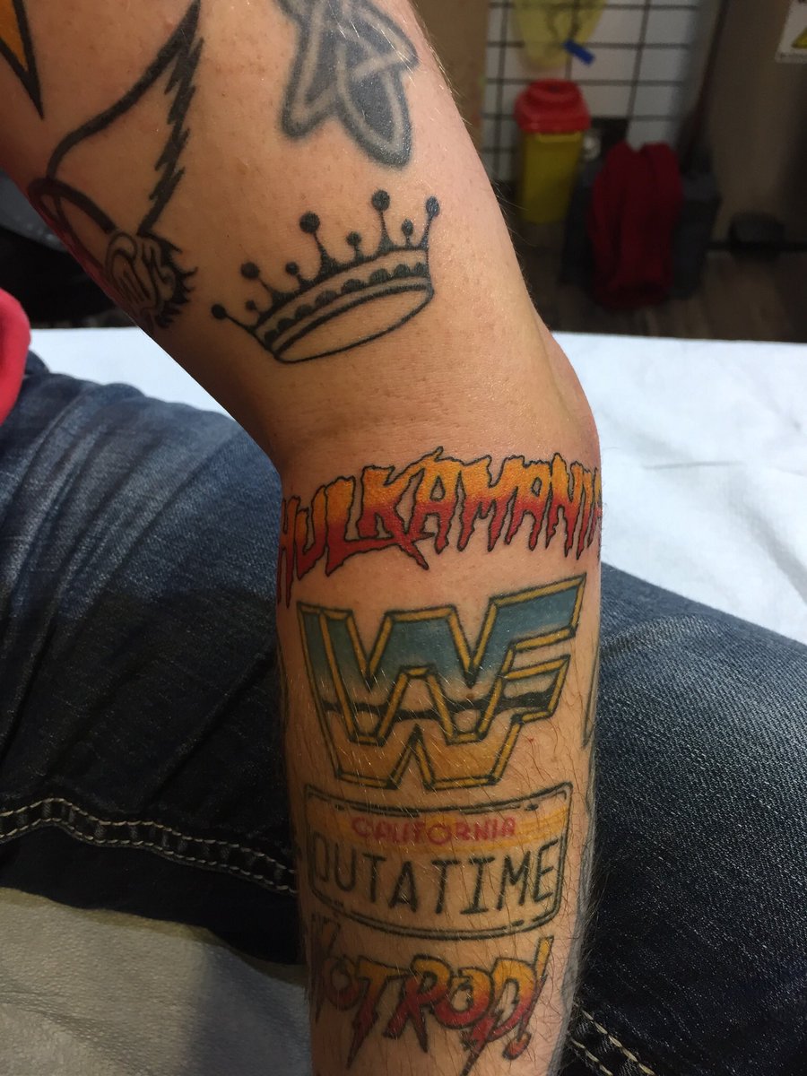 Zombie Hulk Hogan compliments of Matt Lackey  Art Howl Tattoo Ft Myers  Fl  rtattoos