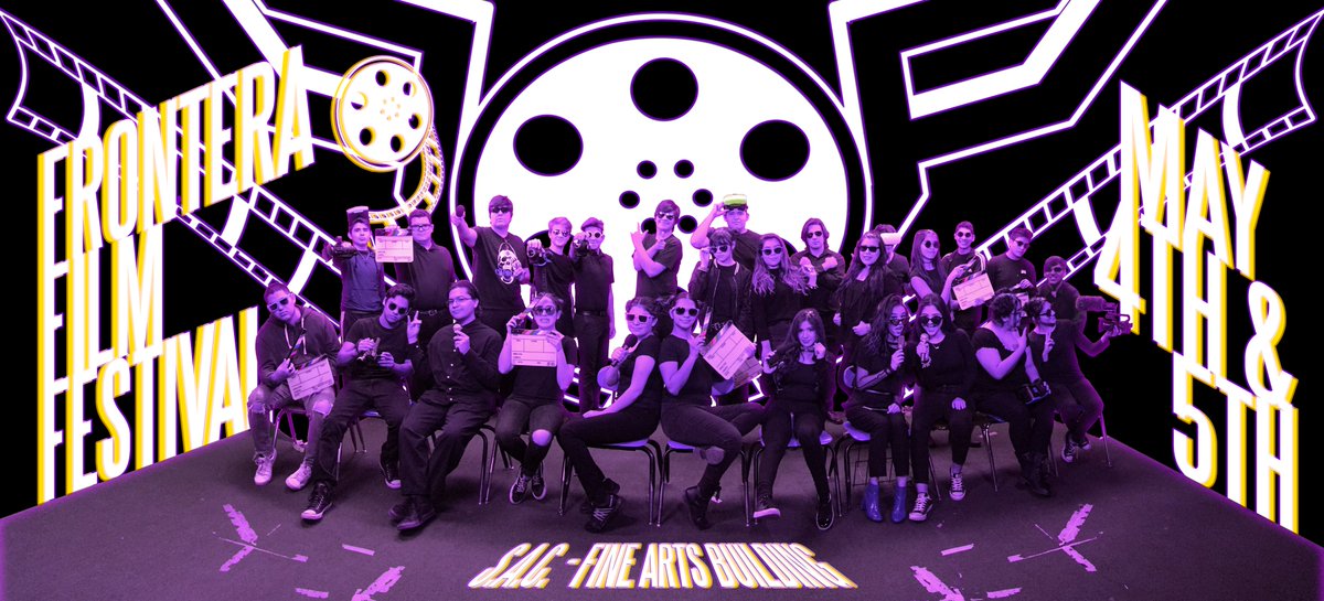 FilmFrontera's tweet photo. The 9th Annual #FronteraFilmFestival is this Friday and Saturday. May 4th & 5th at the S.A.C. Fine Arts Building #FFF9 https://t.co/A9fRxNeIug