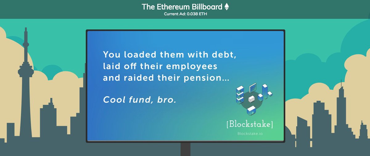 TheEthereum's tweet photo. We feel there's a juicy story behind this 🤔🤔

Cheers @BlockStake https://t.co/6I1eqkddg7