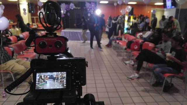 ENTVideoClub's tweet photo. The ENT Video Club making heavy moves last week, recording content for the hospitality department and at Beauty Con. #NYCCT #ENTVideoClub #EntertainmentTechnology🎧🔧 #Videography🎥 #LightCameraAction🎞🎬 #MakingMoves #HospitalityDept🍽🥘 #BeautyCon💄💋 https://t.co/6jeeTrSPVL