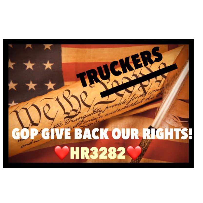 trucker_mfc's tweet photo. @realDonaldTrump 👉SAVE  SMALL BUSINESSES 👉 #HR3282 @SteveScalise @GOPLeader @KellyannePolls @VP @RepBrianBabin @Scavino45 @SecElaineChao @RepBillShuster @HouseGOP @PressSec  @FMCSA @USDOT @HouseGOP  #eldorme @tommcclintock @RepPeterKing   @TGowdySC @SenateGOP @Jim_Jordan https://t.co/wcunWaD4qX