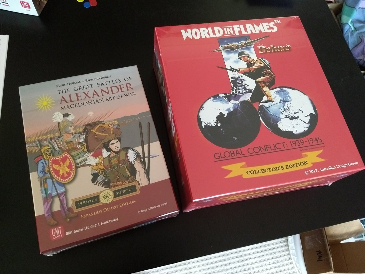 _Grumpy_Gamer_'s tweet photo. Mail's here! #WorkoutForTheDay
@gmtgames https://t.co/VItJJE8alH