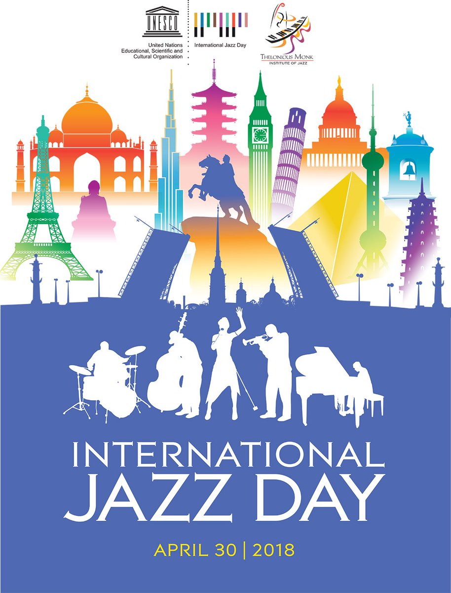 Happy International #JazzDay <a href="/IntlJazzDay/">InternationalJazzDay</a>