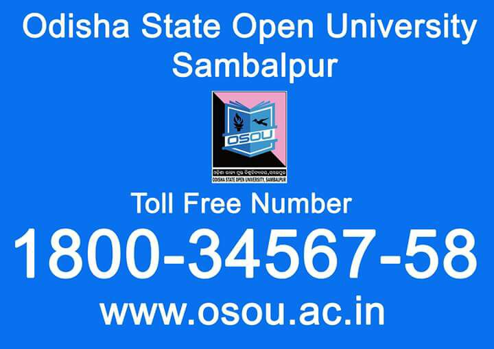 OsouOdisha's tweet image. Toll free number of Odisha State Open University. 
#JoinOSOU