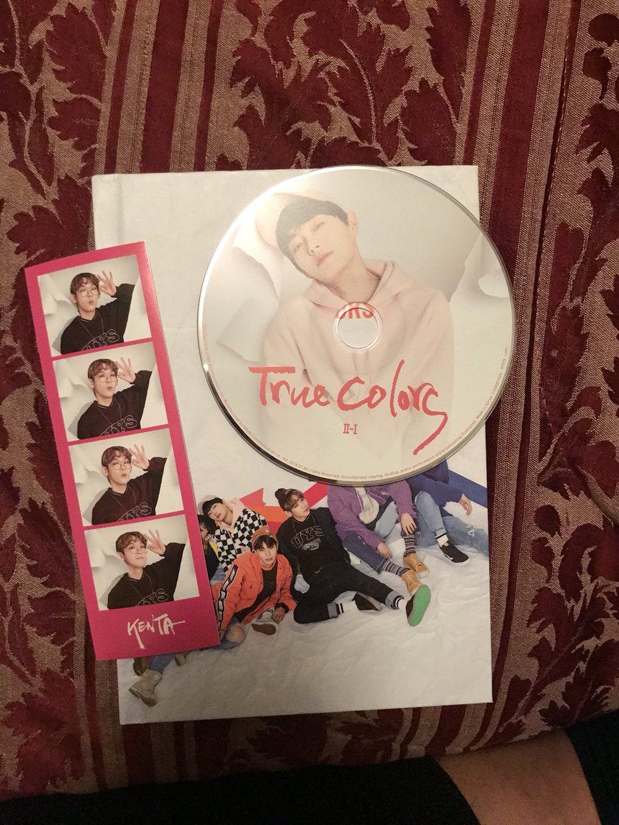 jbj ( true colors ) • taehyun standee • Kenta handprint • longguo cd • Kenta photo strip