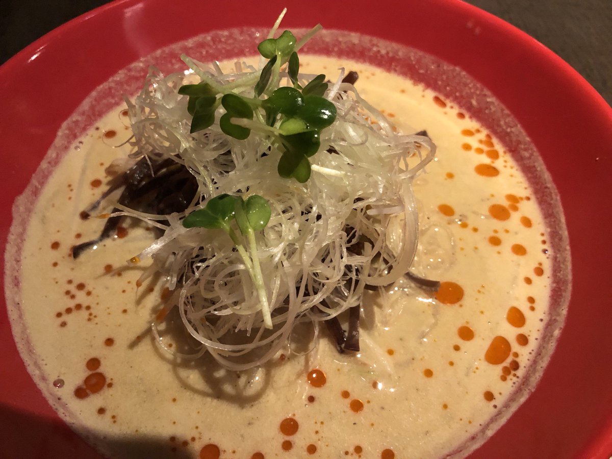 kor_miya's tweet image. ランチのソイ担々麺 #mokupy