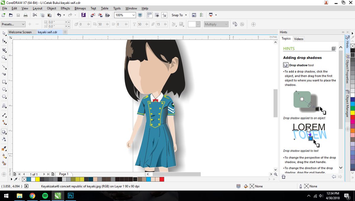 galangs271's tweet photo. Bikin karya Vector gini yg dibutuhkan cuma 1. MOOD! kalo lagi mood mau melototin monitor juga oyi aja :'v
#keyakizaka46 #keyavector #techivector #techizaka46 #editorzaka46 https://t.co/q4gD3Gs7uM