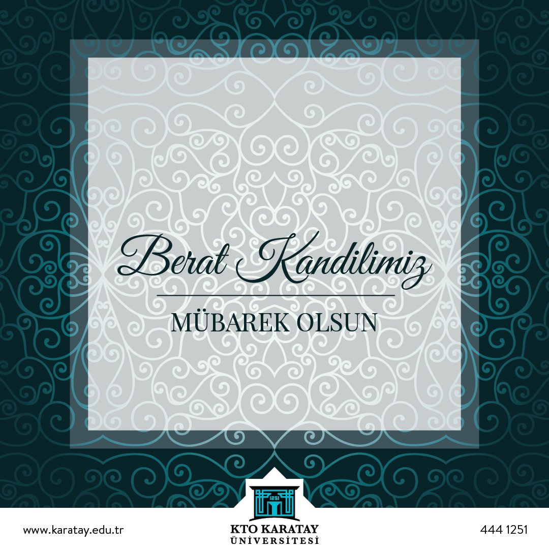 ktokaratay's tweet photo. Tüm İslam âleminin Berat Kandili Mübarek Olsun. #BeratKandili https://t.co/ScmUAtNfMa