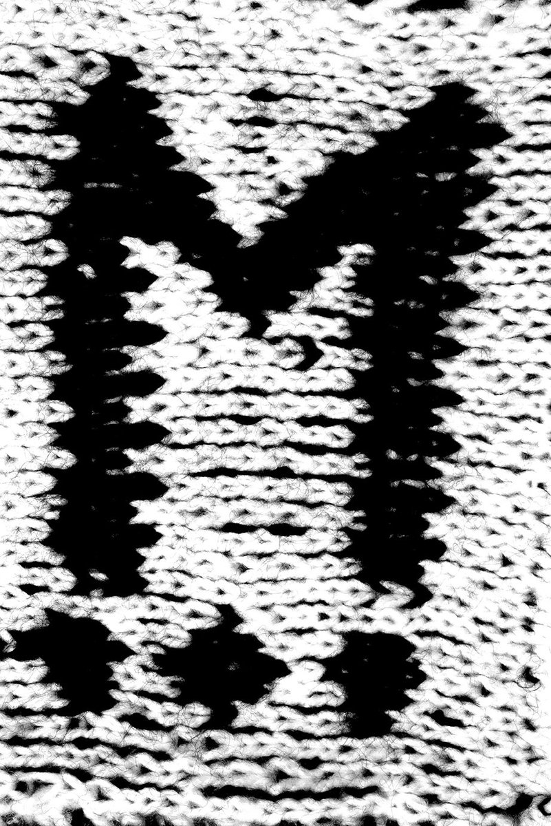 Rüdiger Schlömer will be our guest this week with his Typeknitting Workshop #typeknitting, rudigerschlomer.com