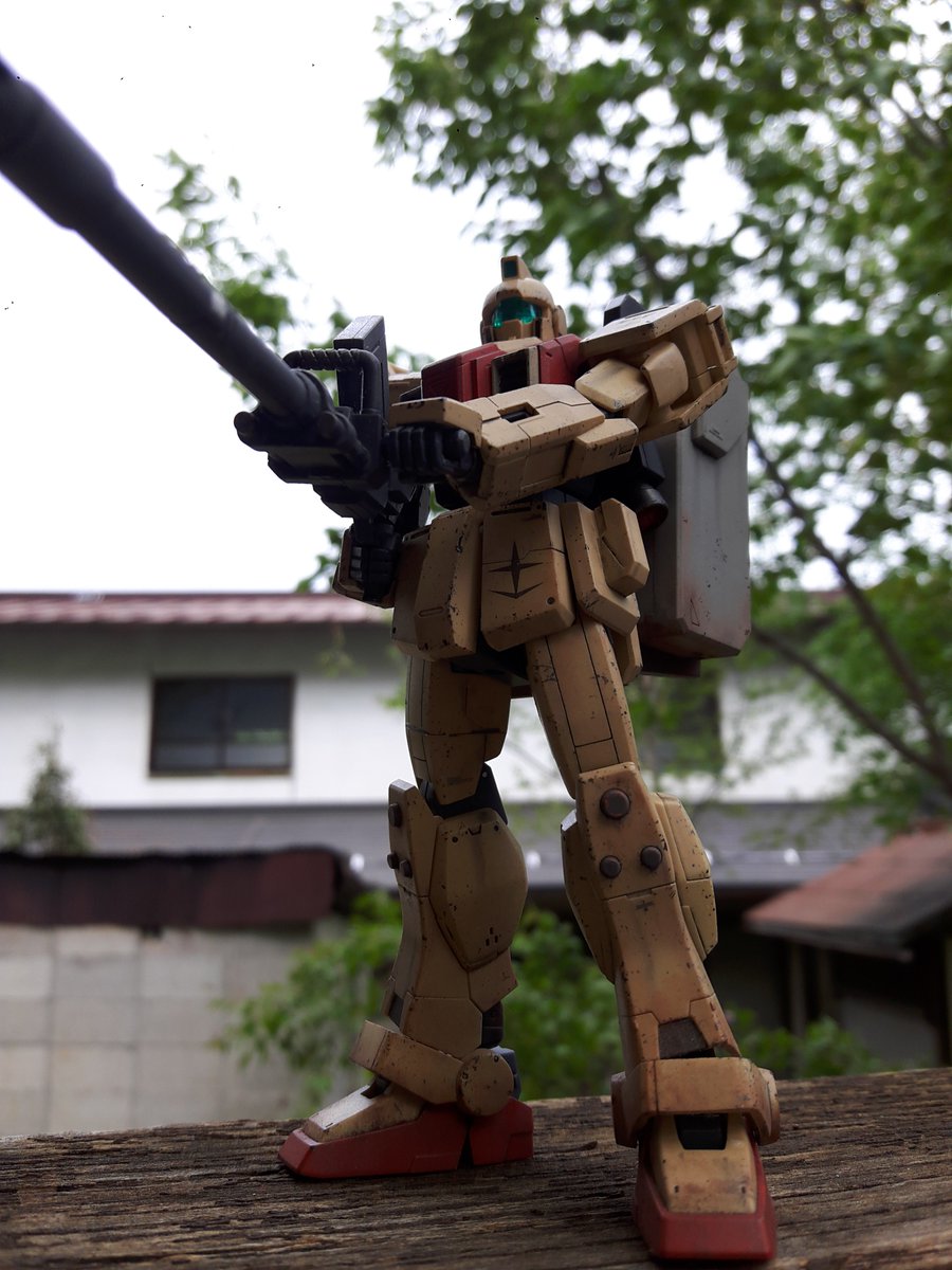 くらら Auf Twitter Hguc 陸戦型ジム デルタチーム ラリー ラドリー