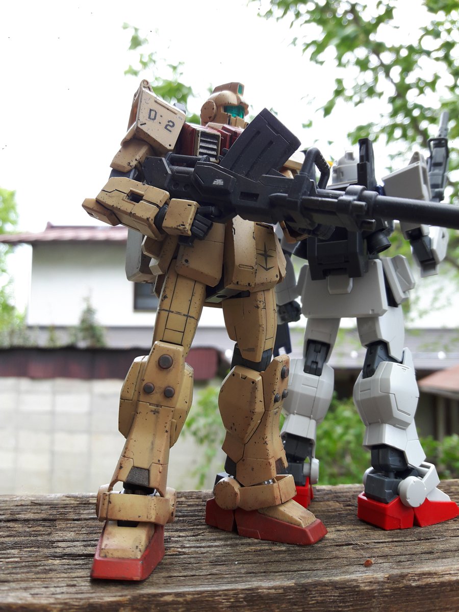 くらら On Twitter Hguc 陸戦型ジム デルタチーム ラリー ラドリー